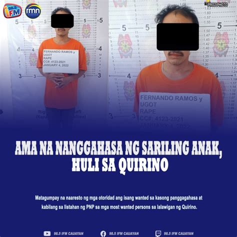 burat ng sekyu|Sekyu na nanggahasa sa sariling anak tiklo sa QC .